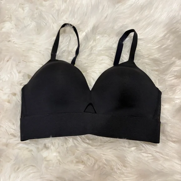 SPANX black Workout‎ to Waves Mesh Panel Sports Bra size S - Picture 4 of 6